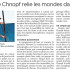 Le cirque Chnopf relie les mondes dans le Jura